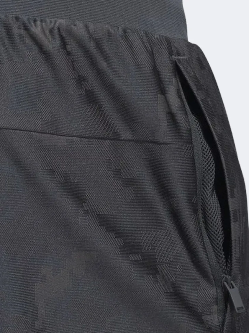 Adidas Select Jacquard Men Basketball Short Black/Charcoal