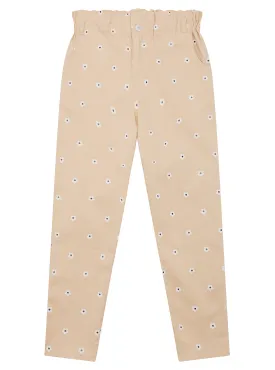 Daisy Print Straight Leg Pants (2-7)