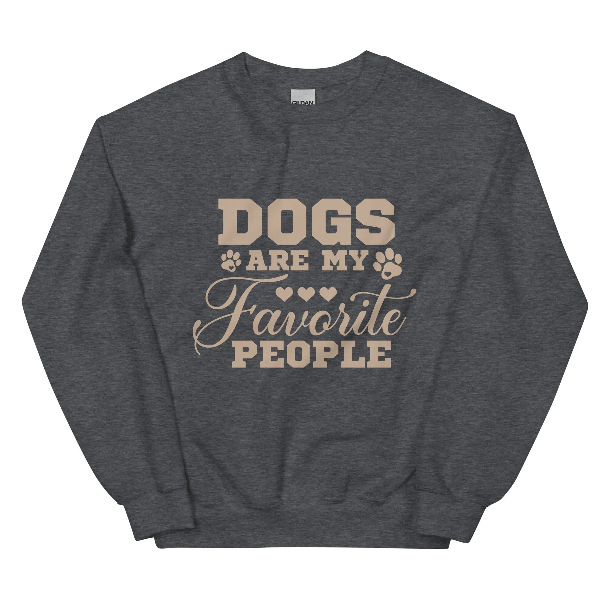Dogs are my favorite people Sweatshirt, Dog Lover Shirt, Holiday Shirt, Cute Christmas Shirt, Cute Gift for Dog Lover, Dog Mom Shirt, Merry Christmas Shirt, Crew neck sweatshirt, Unisex Sweatshirt