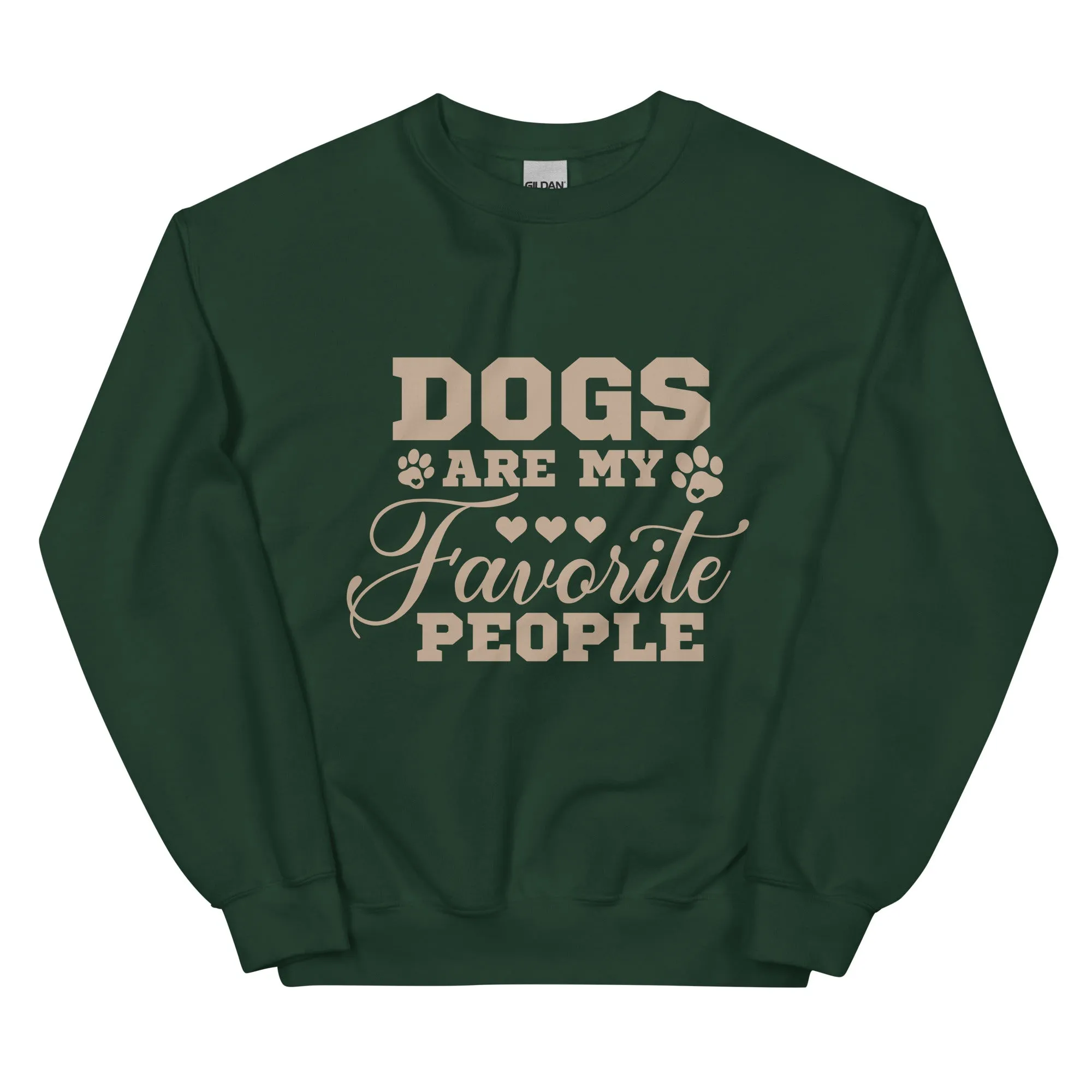 Dogs are my favorite people Sweatshirt, Dog Lover Shirt, Holiday Shirt, Cute Christmas Shirt, Cute Gift for Dog Lover, Dog Mom Shirt, Merry Christmas Shirt, Crew neck sweatshirt, Unisex Sweatshirt