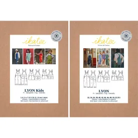Duo LYON   LYON Kids Overalls - Paper Sewing Pattern