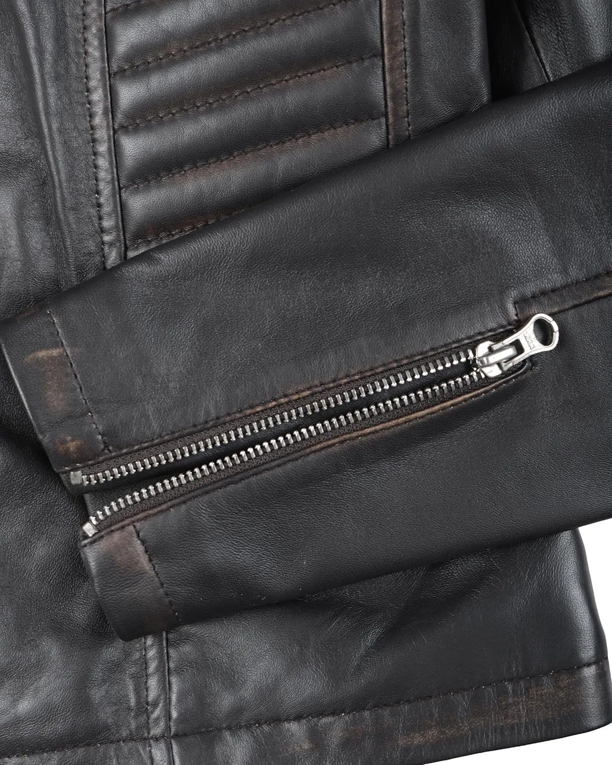 fjackets Real Leather Jacket Women - Premium Lambskin Moto Style Leather Jacket For Womens
