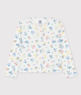 Flower Print Organic Cotton Cardigan