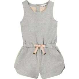 Girls Grey Short All In One