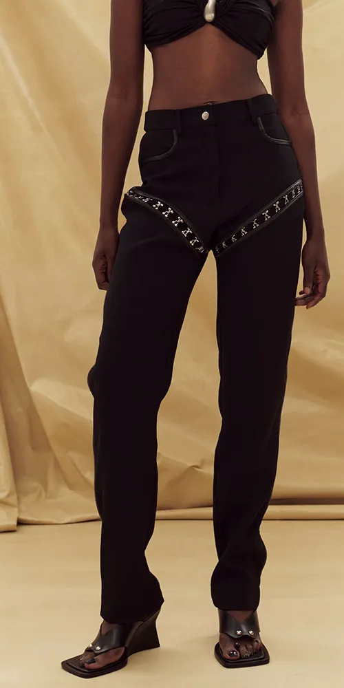 Hook Straight Leg Trousers
