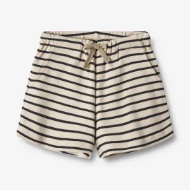 Jersey Shorts Kalle - navy stripe