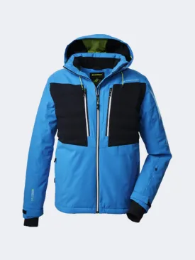 Killtec Ksw 53 Men Skiing Jacket Sky Blue