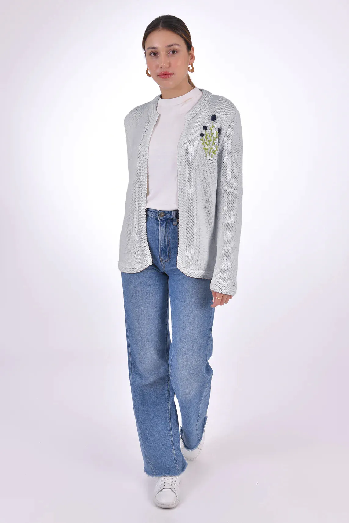 KRASIVA Cotton Cardigan