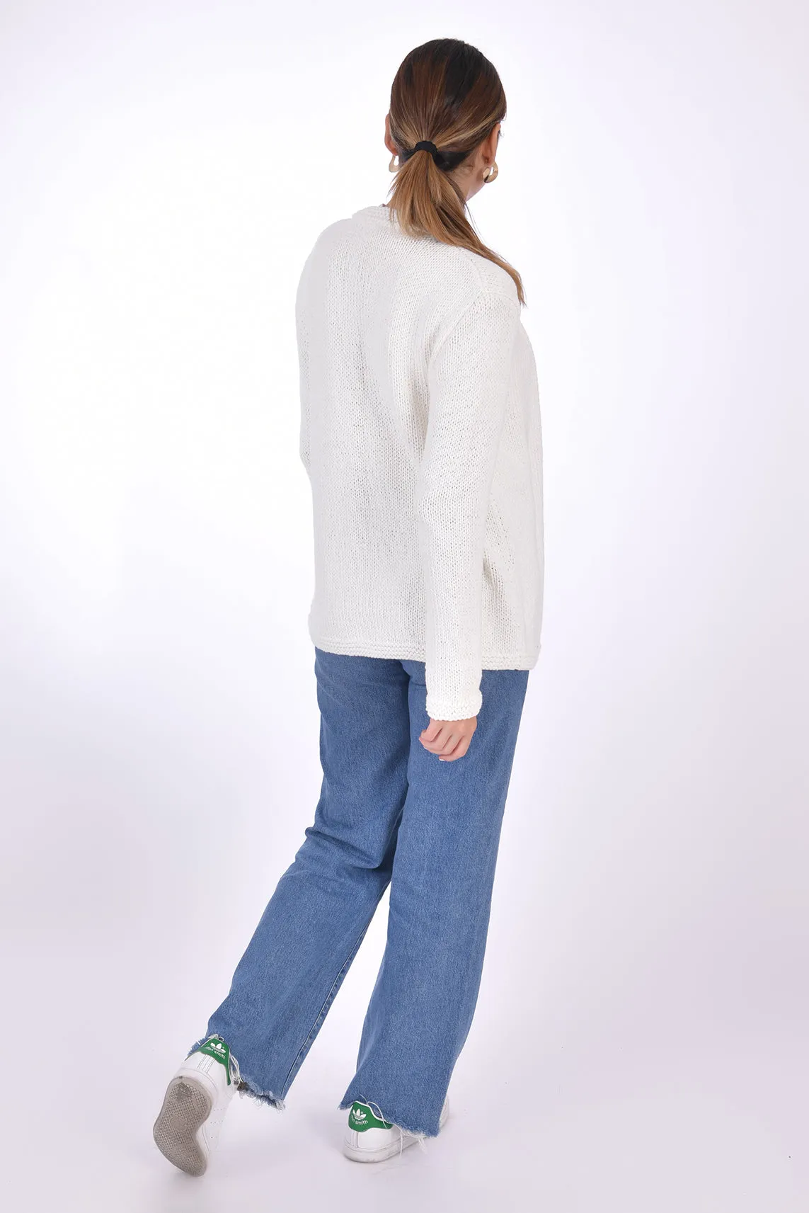 KRASIVA Cotton Cardigan