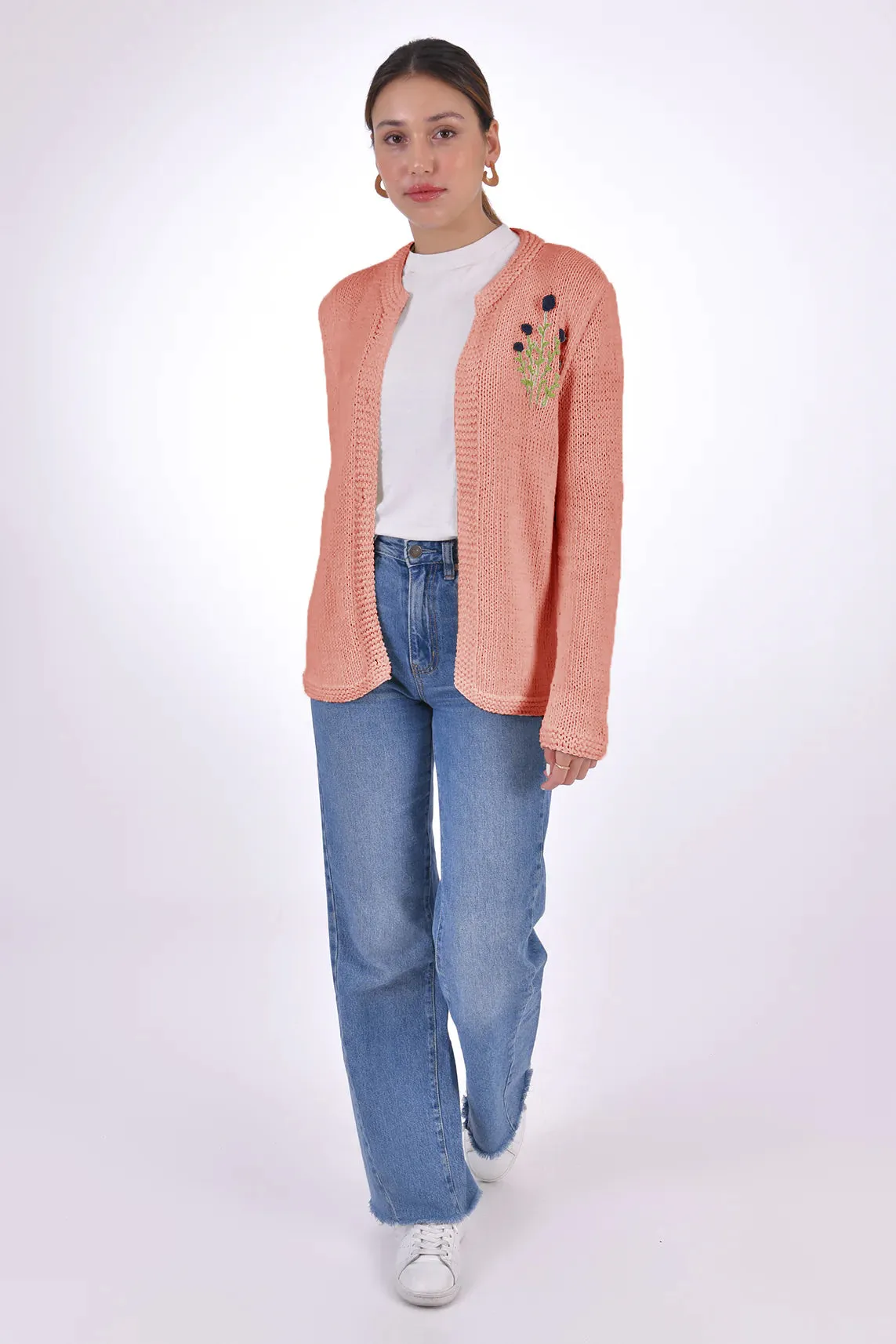 KRASIVA Cotton Cardigan