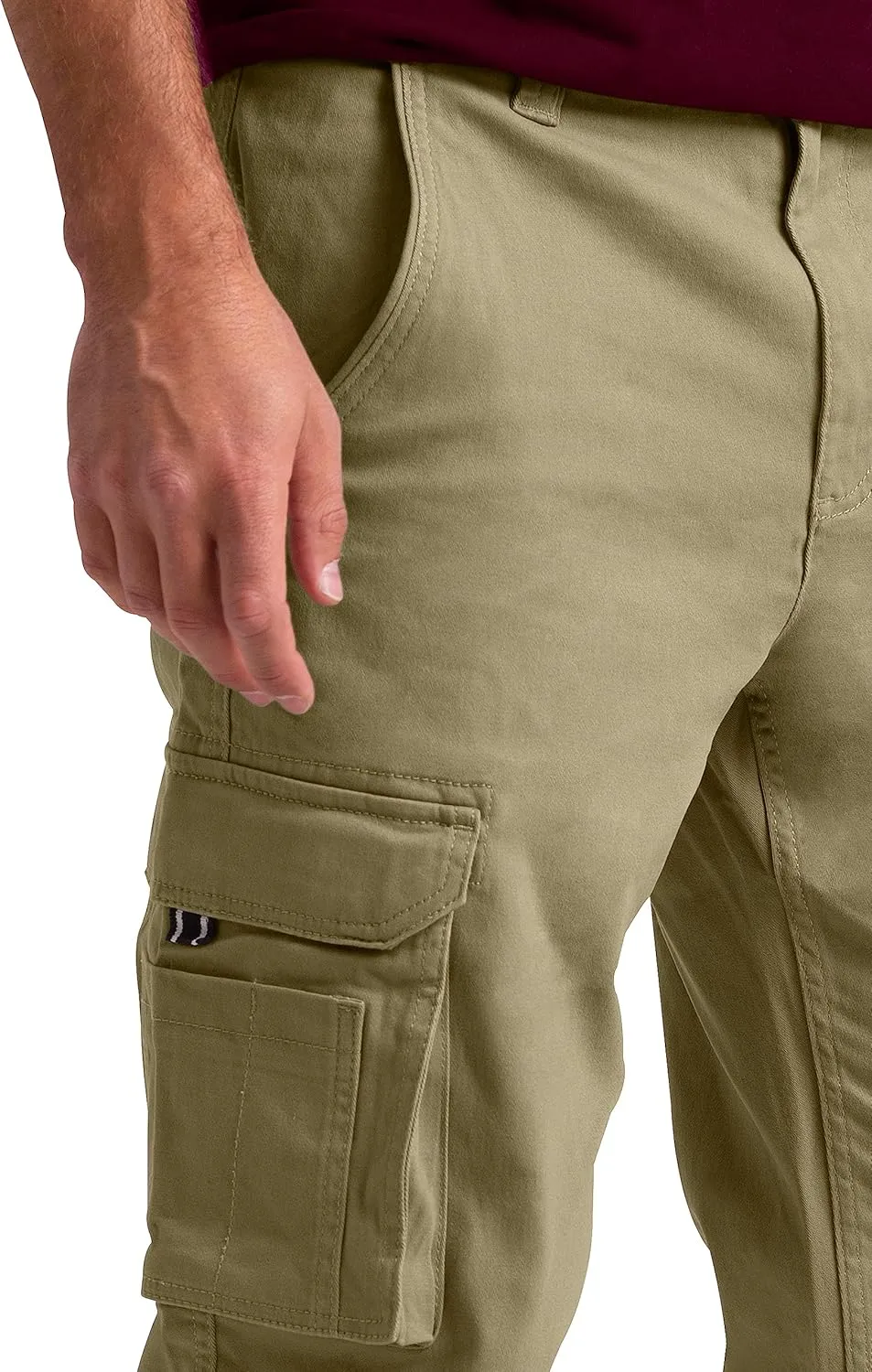 Mens Cargo Pants Stretch Flex Heavy Duty 12 Pockets Outdoor Hiking Security Relaxed Fit Wild Work Utility Pants