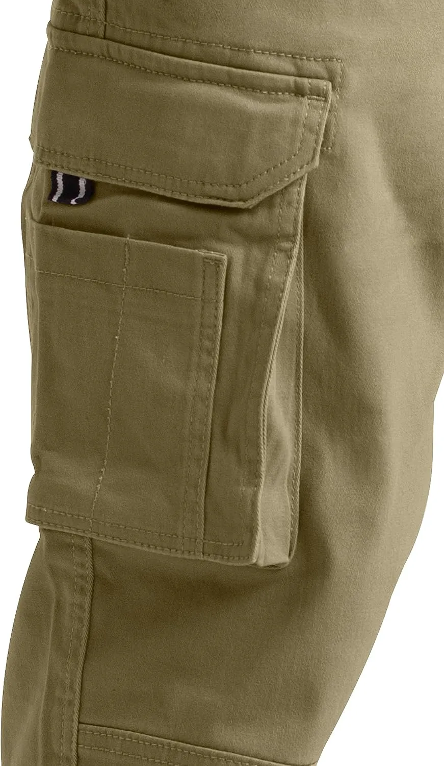 Mens Cargo Pants Stretch Flex Heavy Duty 12 Pockets Outdoor Hiking Security Relaxed Fit Wild Work Utility Pants