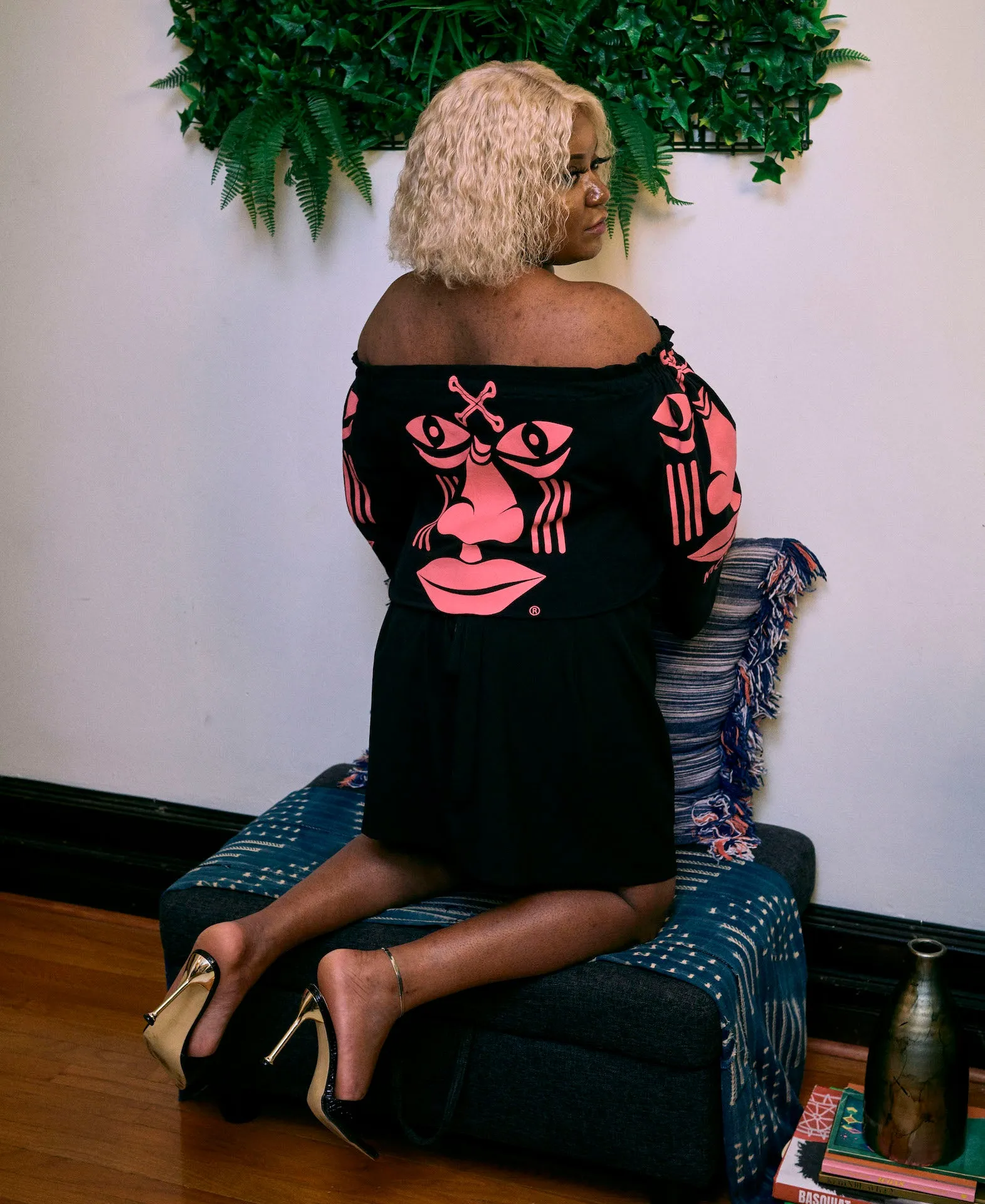 Moshood Off-The-Shoulder Top