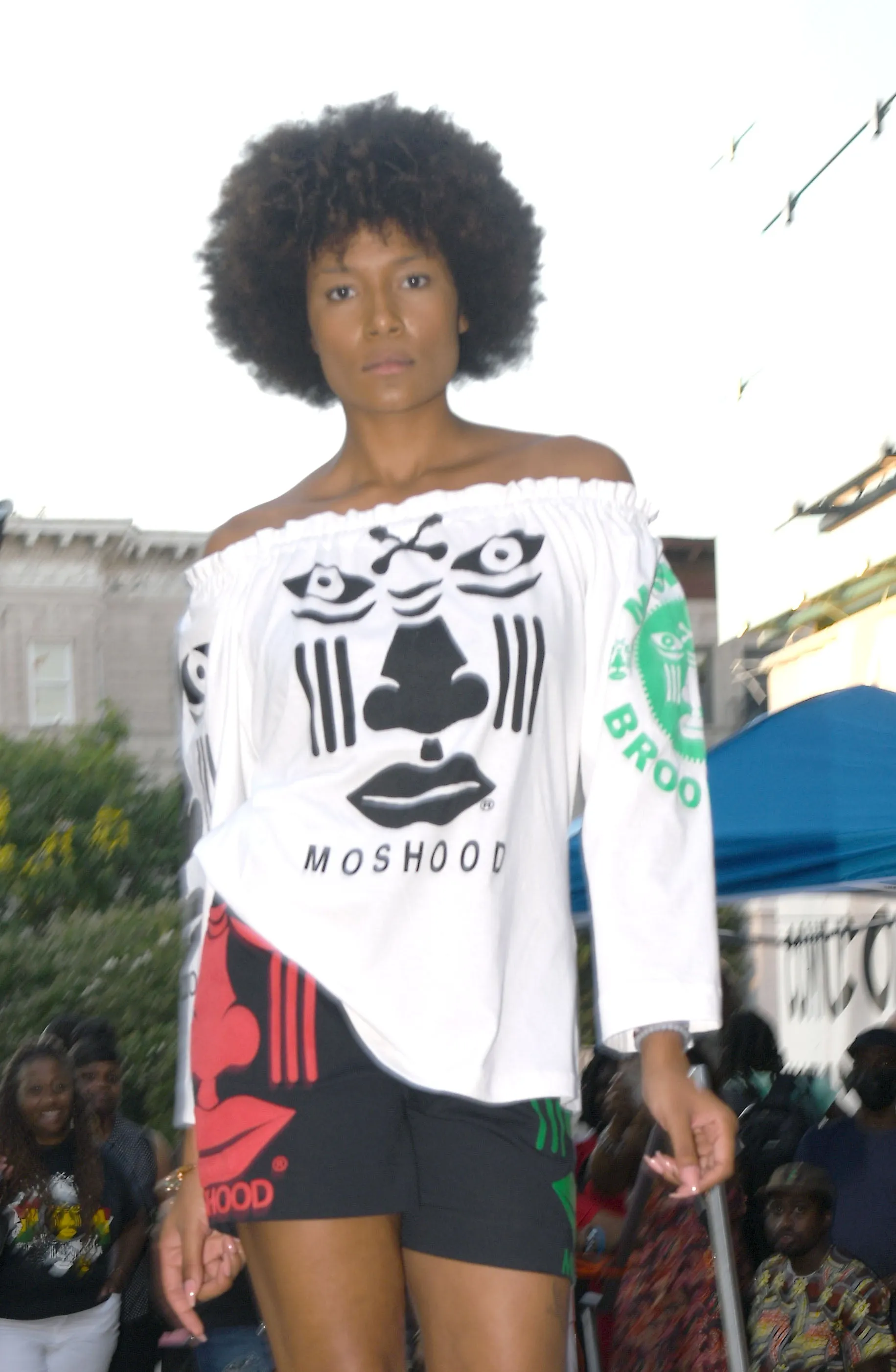 Moshood Off-The-Shoulder Top