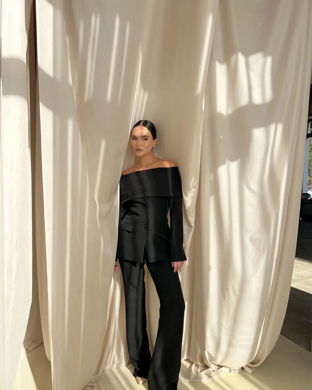 Off Shoulder Suit
