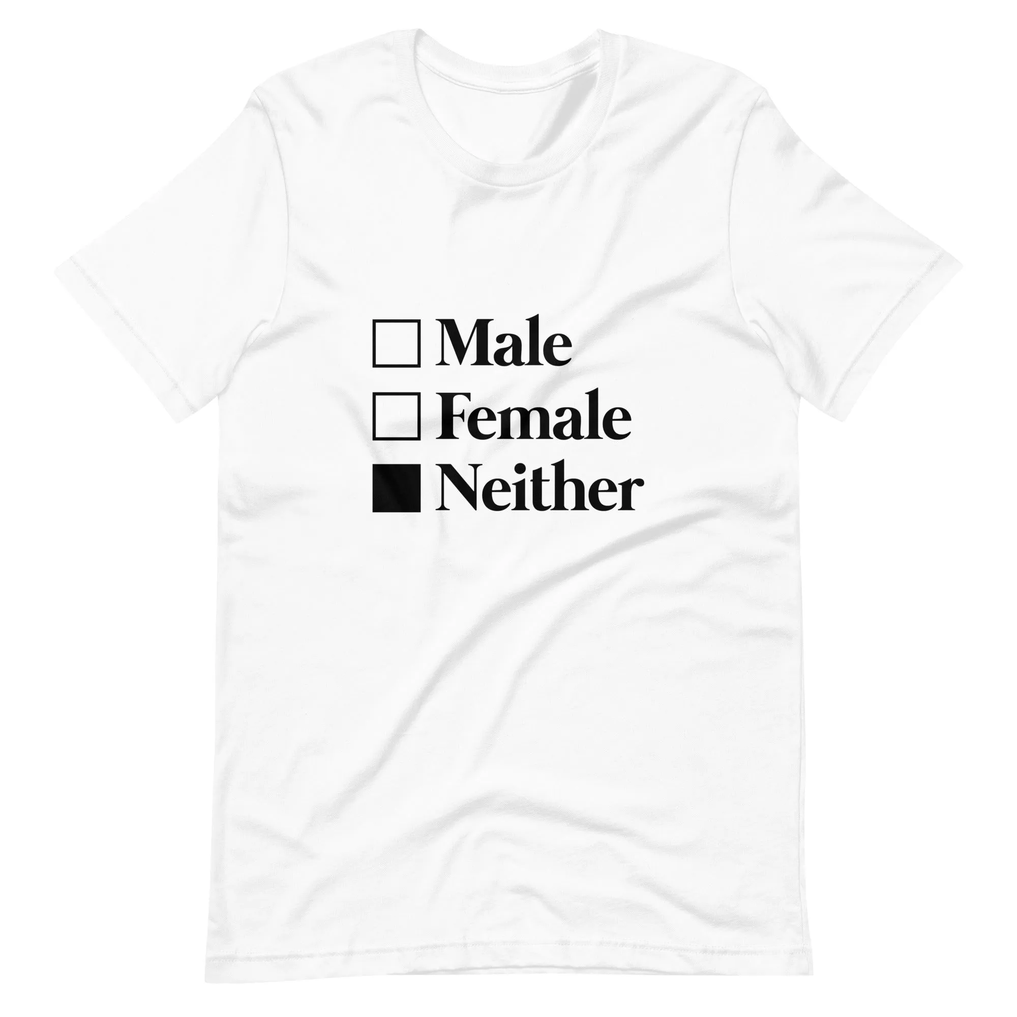 Proud to Be Asexual Male Female Neither T-Shirt