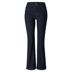 Rinse Wash Flare Jeans