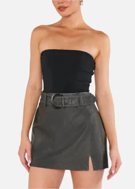 Show Me Your Mumu Tyra Belted Skirt