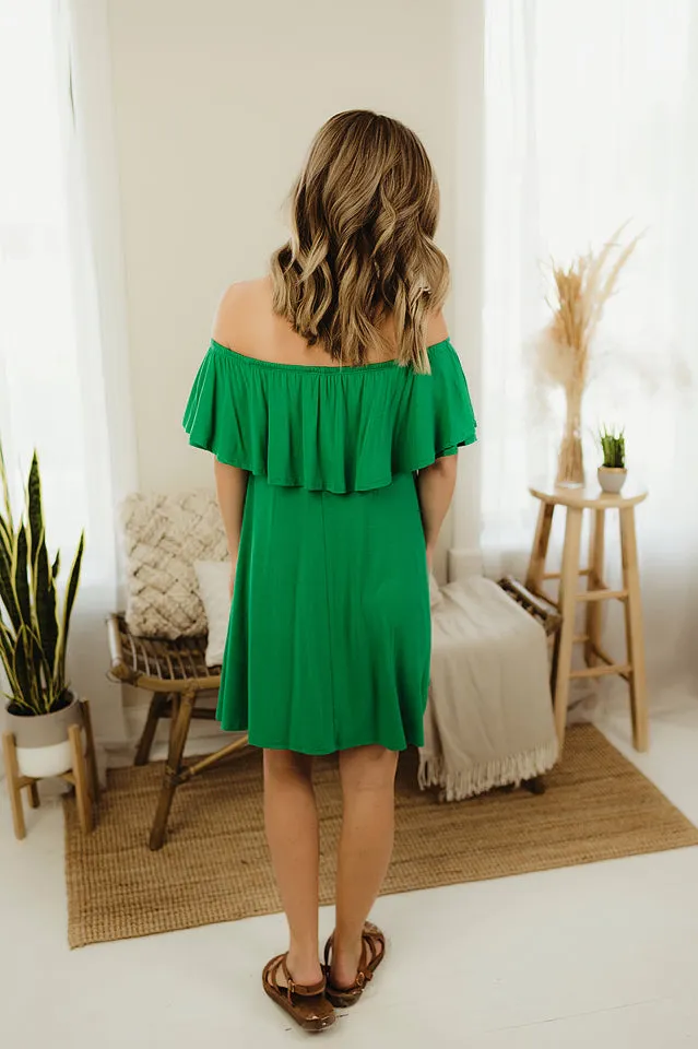 Solid Off Shoulder