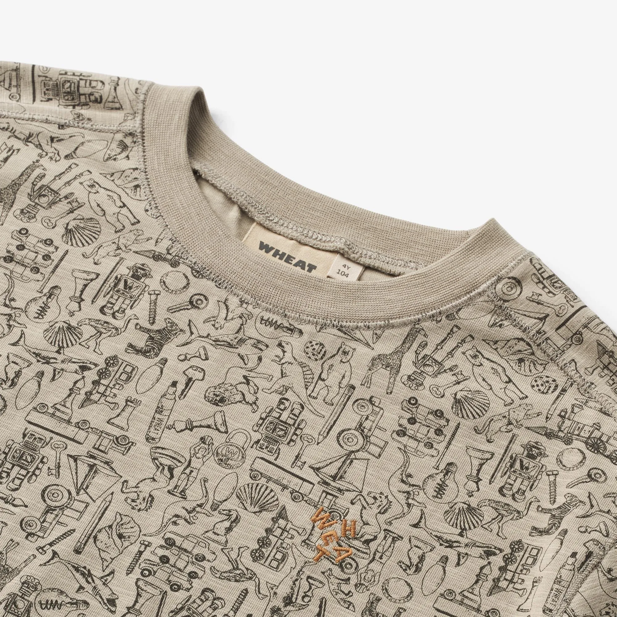 T-Shirt L/S Malthe - treasure hunt