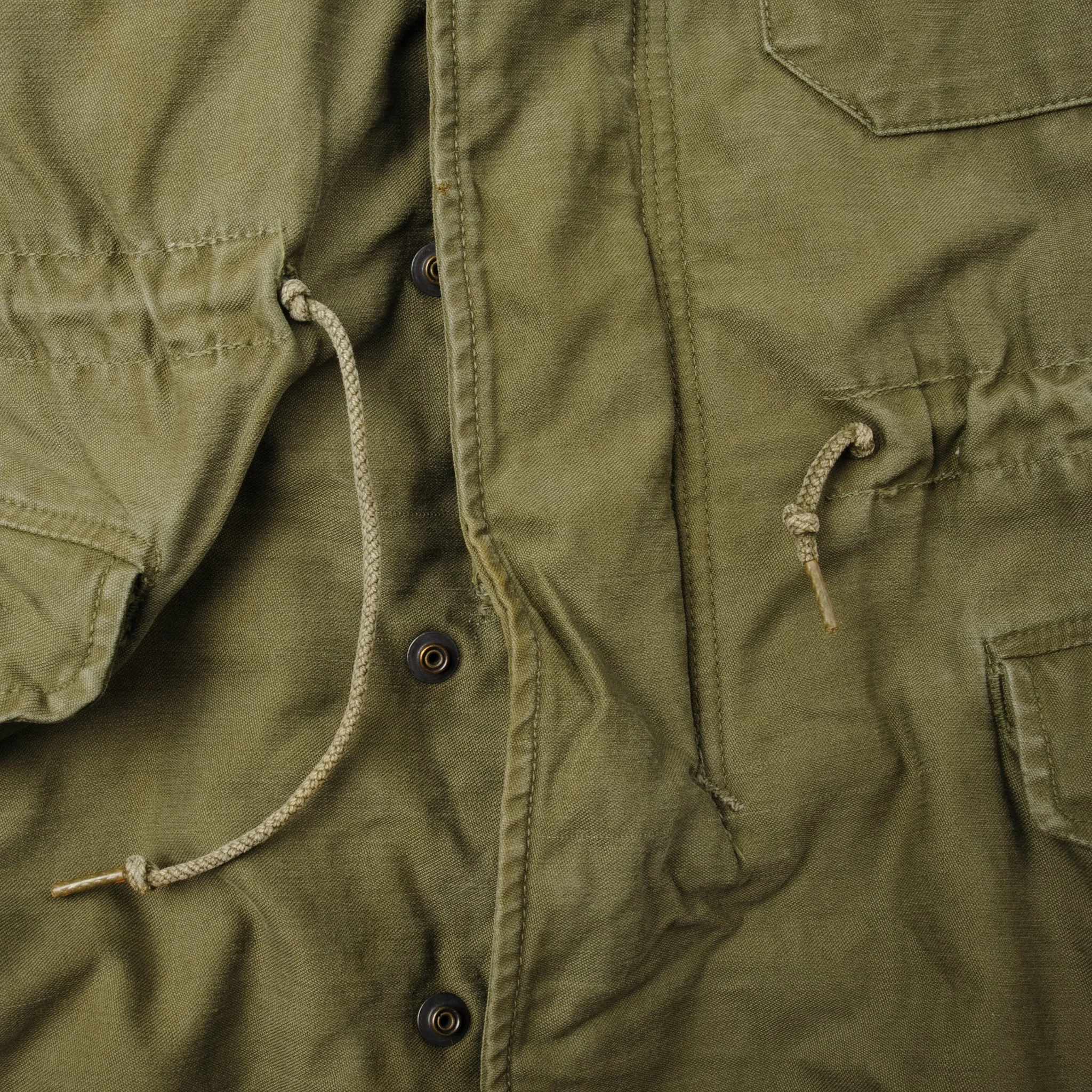 VINTAGE US ARMY M-1951 M51 FIELD JACKET 1963 VIETNAM WAR SIZE SMALL REGULAR